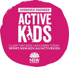 Active kids voucher logo